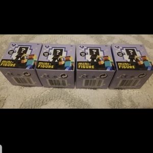 Minecraft Ice Series mini figure blindbox bundle.